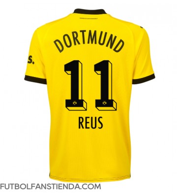 Borussia Dortmund Marco Reus #11 Primera Equipación Mujer 2023-24 Manga Corta